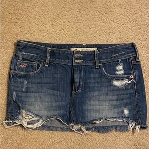 Hollister denim skirt
